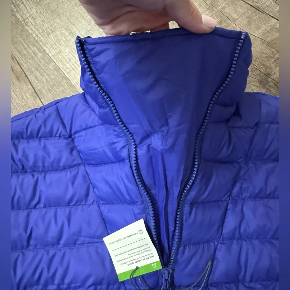 NWT Womens Alpine Designs Mountainside Jacket Water Repellent Small Blue Purple‎